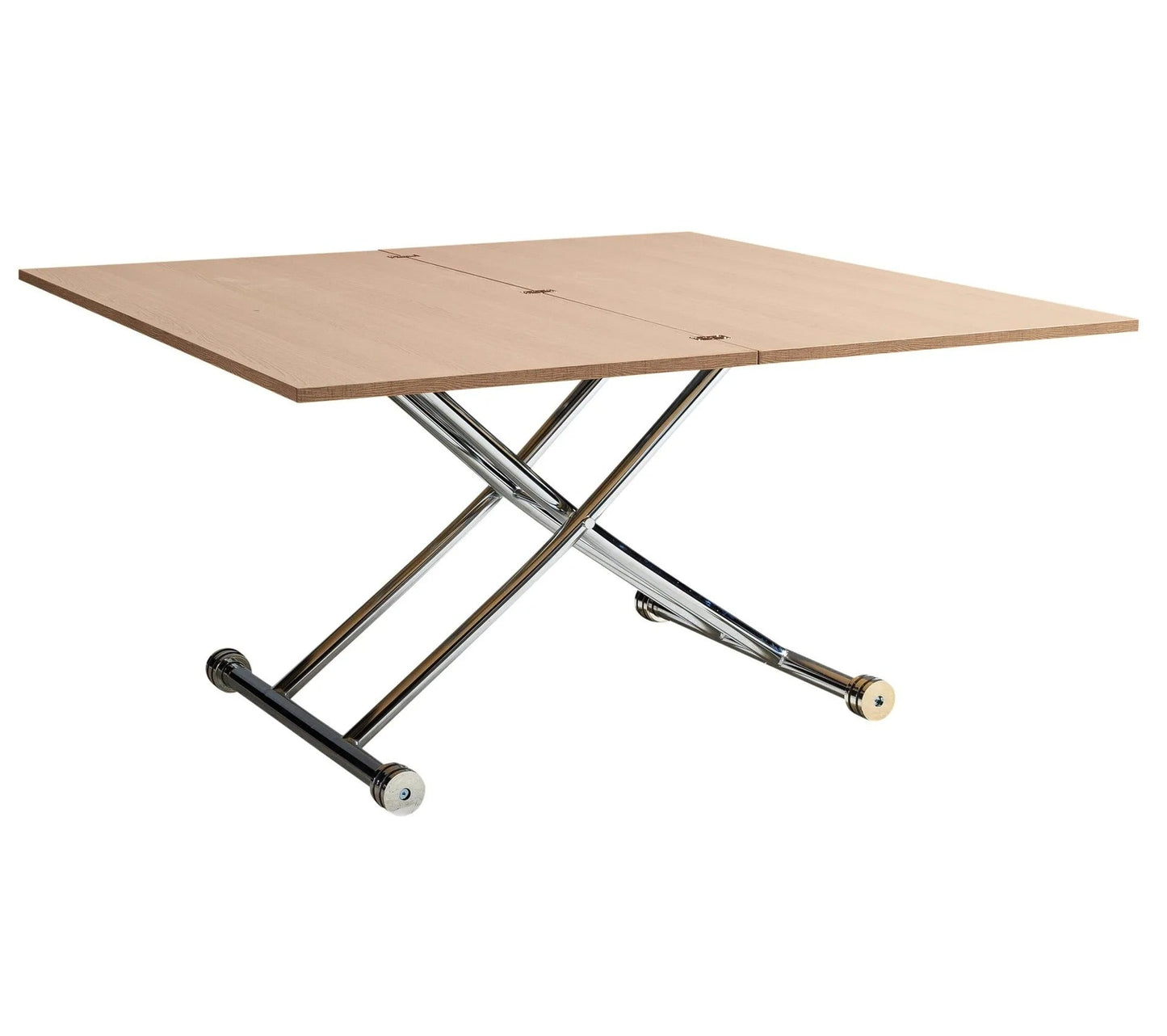 2 in 1 Hubtisch LILIAN Eichenimitat