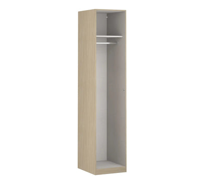 Armoire dressing imitation chêne EXTENSO L.250 compo 6